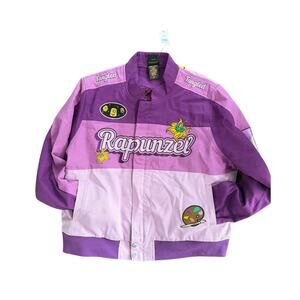 DISNEY RAPUNZEL MOTO JACKET SIZE EXTRA LARGE NWT